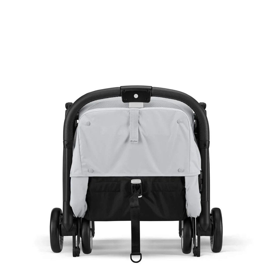 Cybex Travel System Coche ORFEO Fog Grey con Silla Nido Aton S2 - Imagen 3