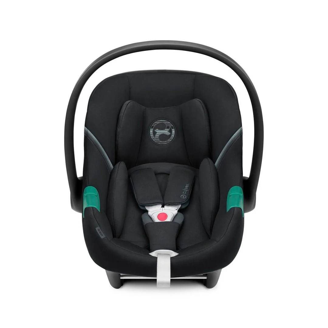 Cybex Travel System Coche GAZELLE BLK Moon Black con Silla Nido Aton S2 - Imagen 9